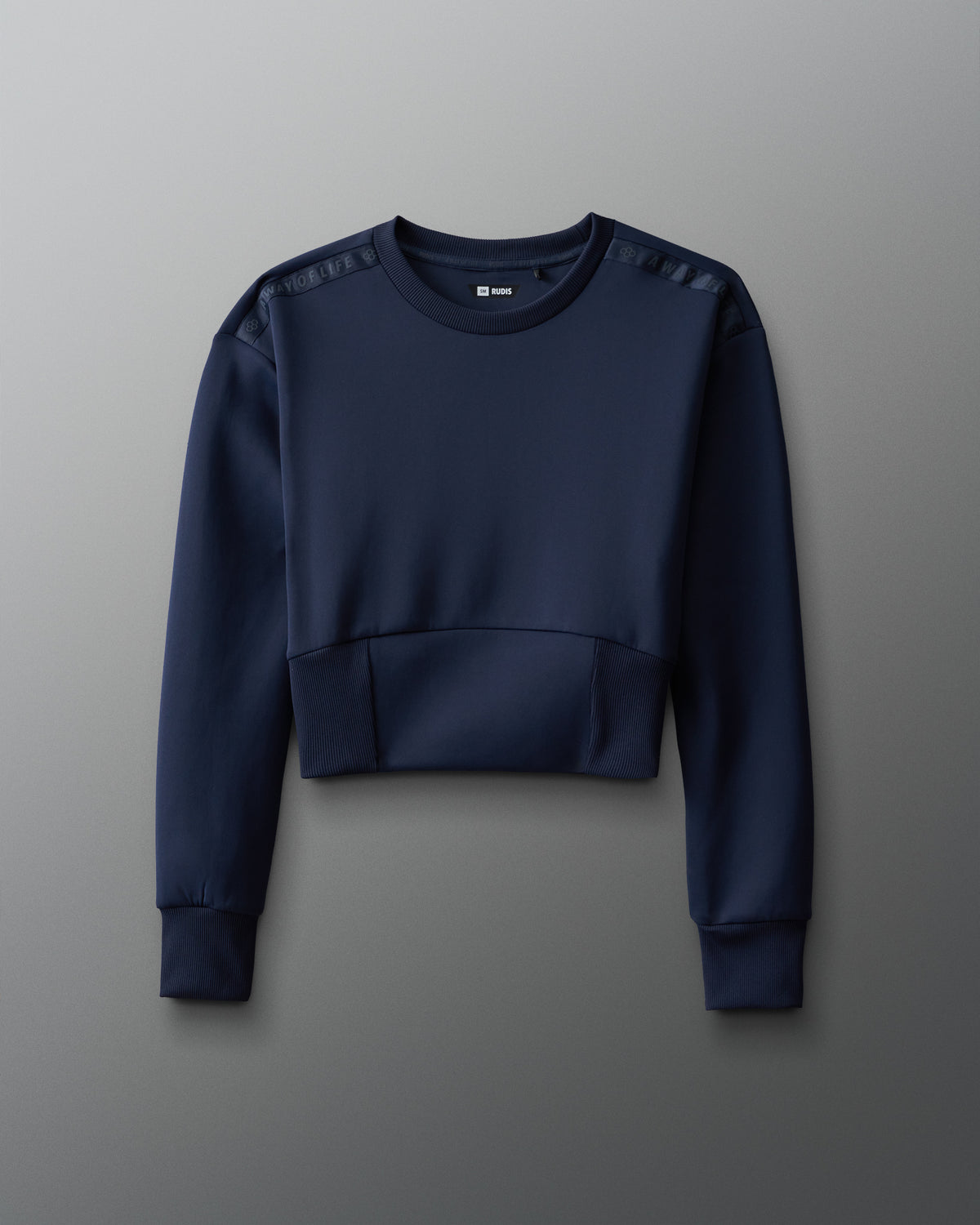 COOL-FEEL Women's Fitted Crew - Navy