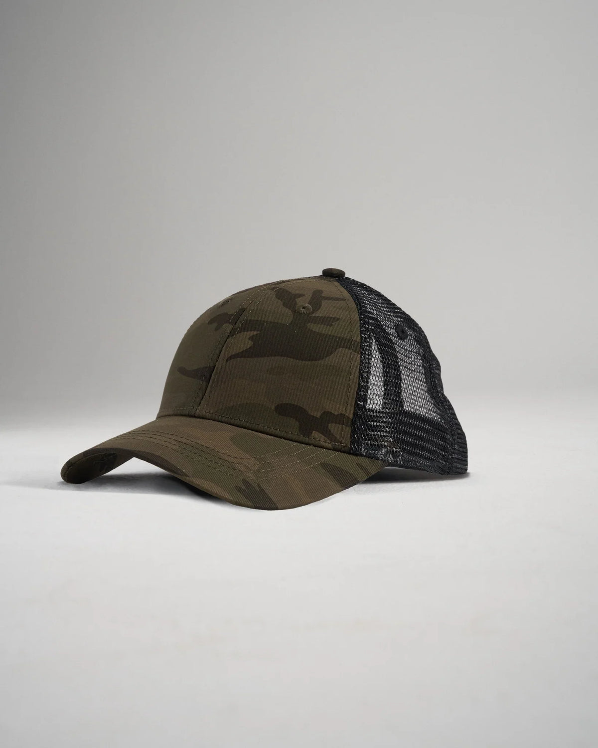 Casquette de camionneur de lutte brodée RUDIS - Camouflage