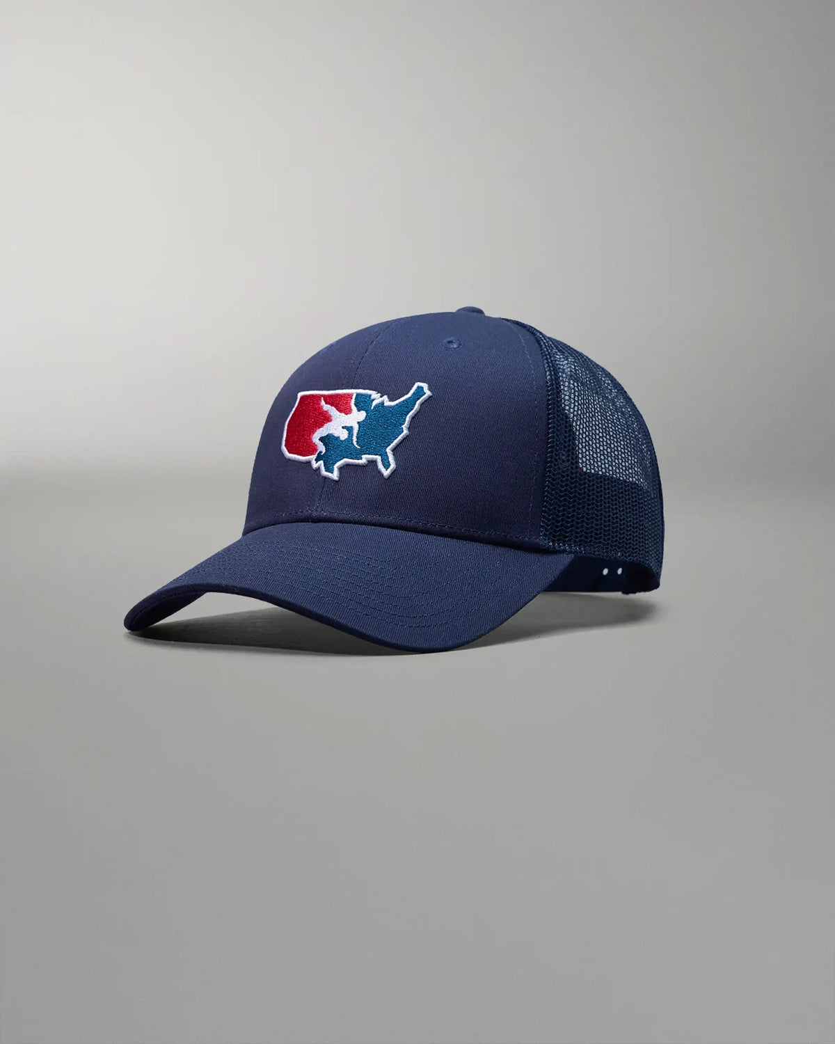 VIK - USA Wrestling Logo Bridge Trucker Hat