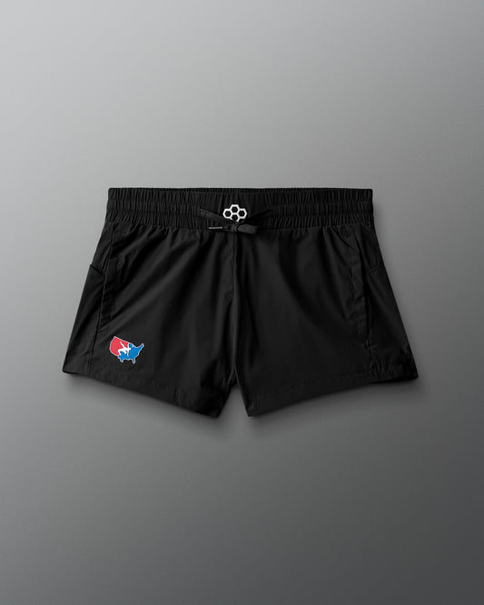 USA Wrestling Women's 3" Lite Movement Shorts