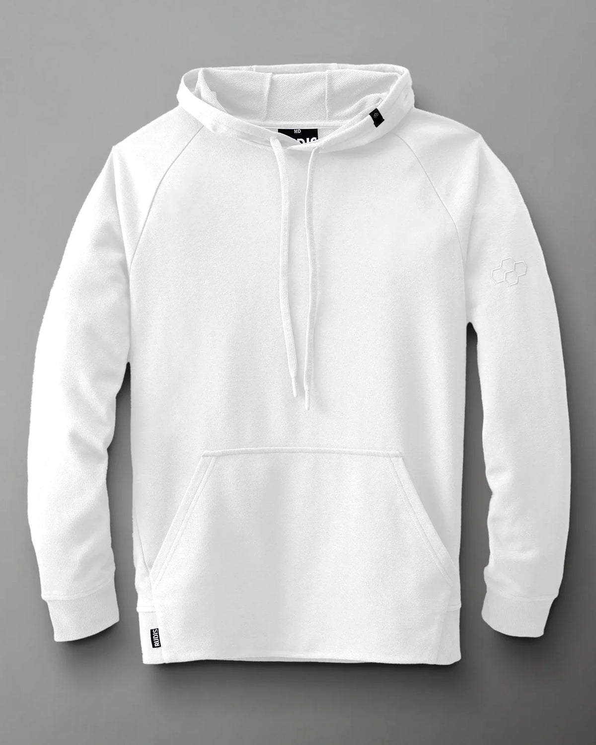 Sweat à capuche RUDIS Elite Terry - Blanc