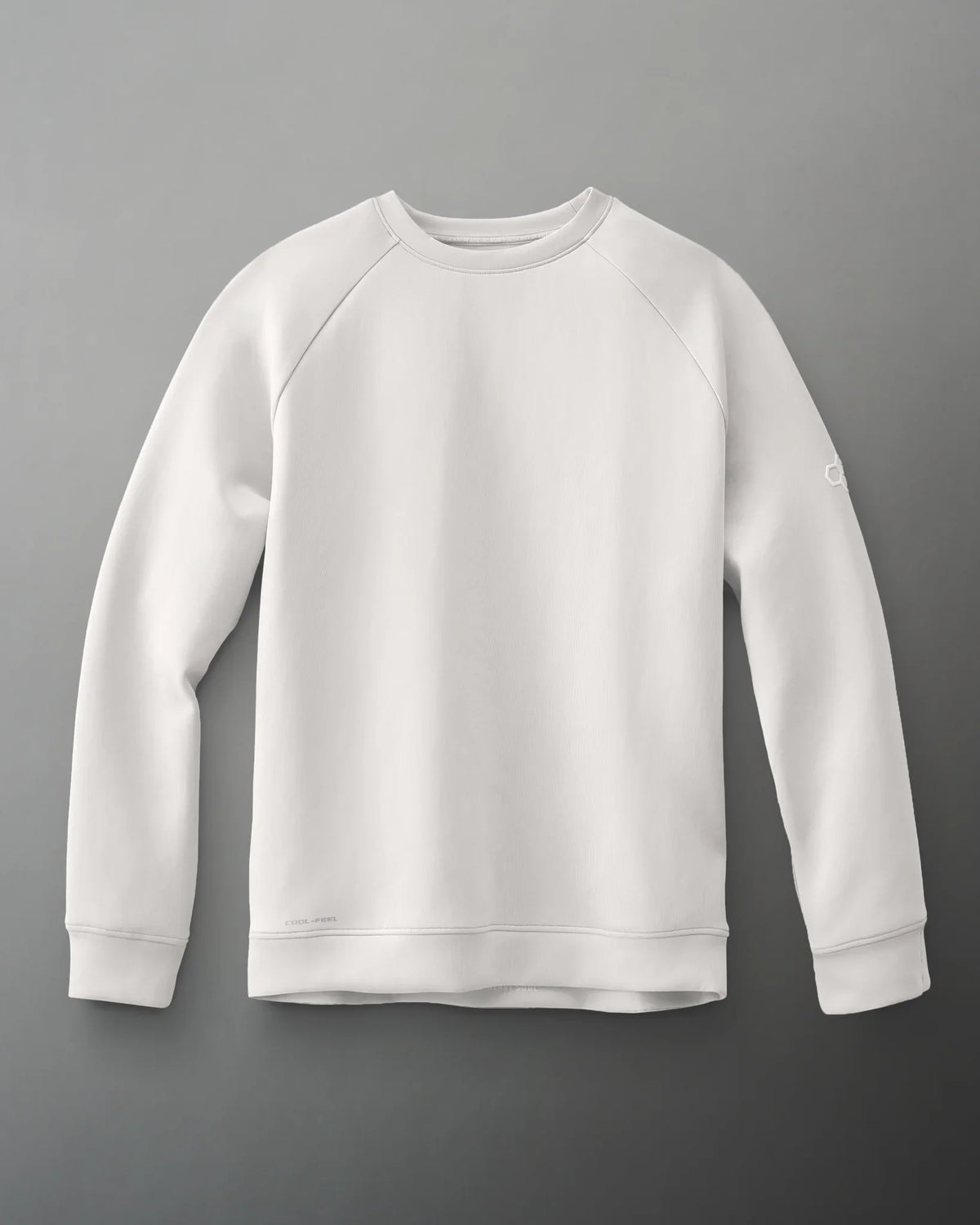 Pull ras du cou RUDIS COOL-FEEL - Gris lunaire