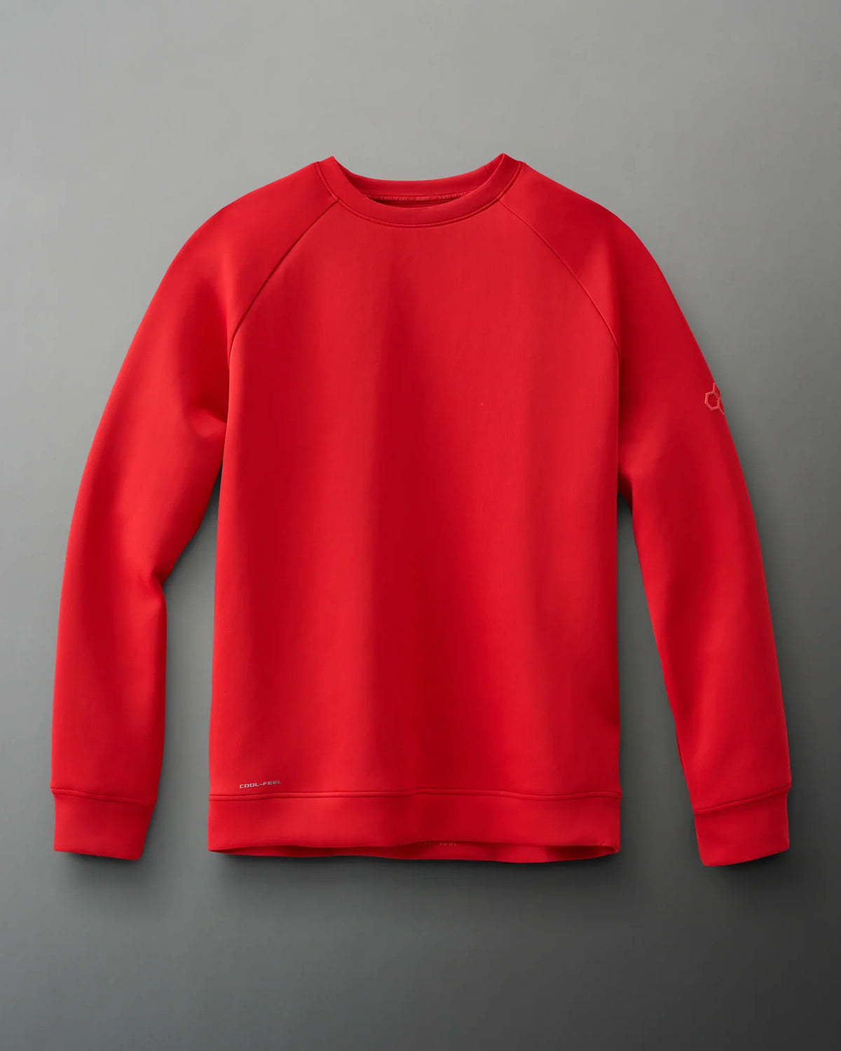 RUDIS COOL-FEEL Crewneck - Red