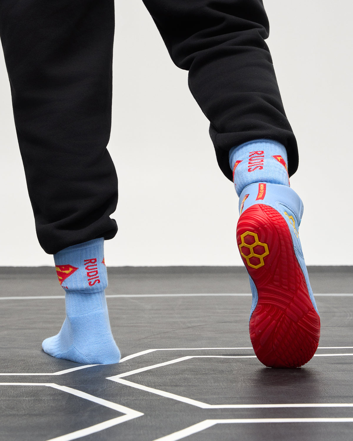 Superman Cushion Crew Socks (2 Pair)