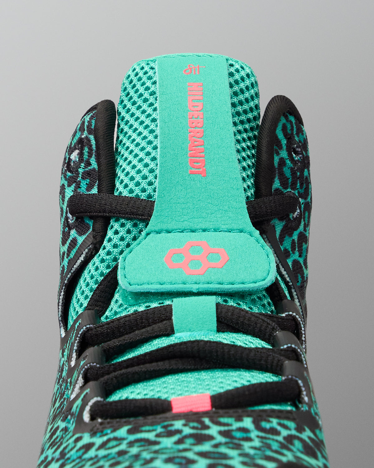Hildebrandt 2.0 Girl's Wrestling Shoes - Green Leopard
