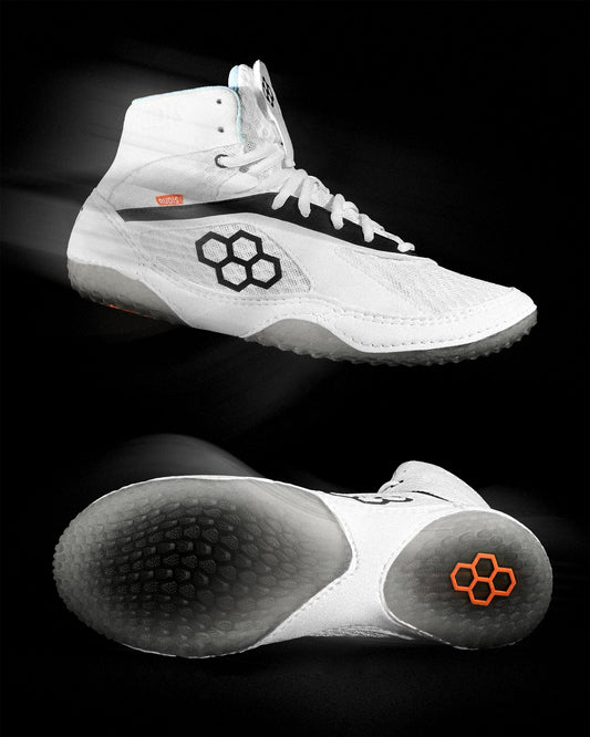 RUDIS Alpha 2.0 Adult Wrestling Shoes - Ghost White
