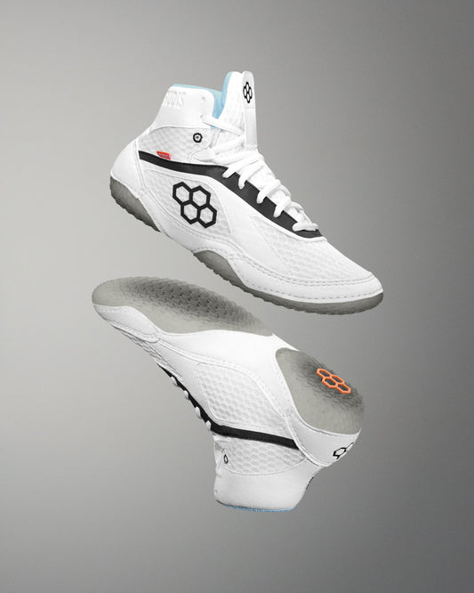 RUDIS Alpha 2.0 Adult Wrestling Shoes - Ghost White