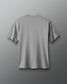 Gray t-shirt on a gray background