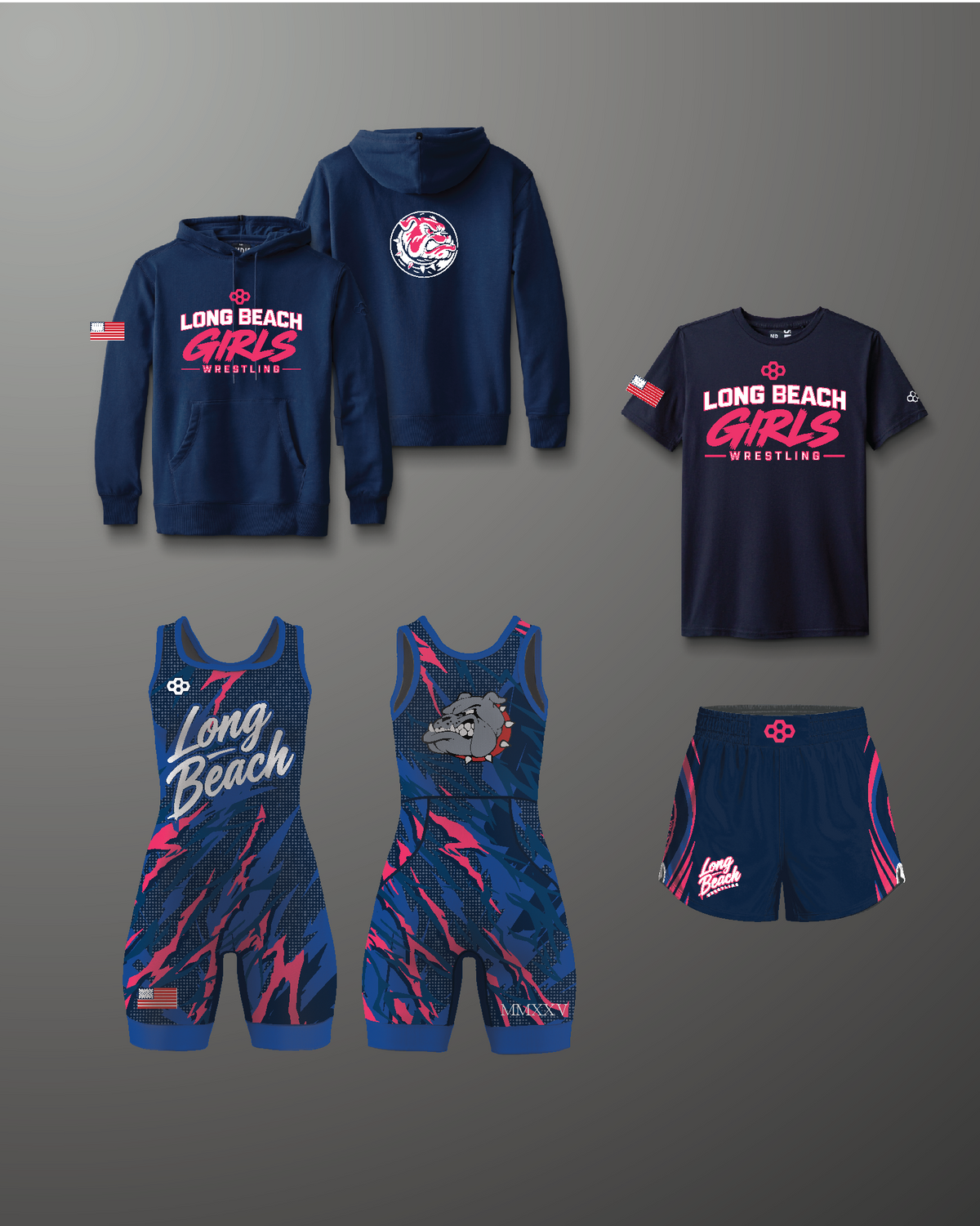 Long Beach Girls Wrestling Competition Bundle