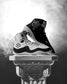 JB1 white wrestling shoes by RUDIS, black and white wrestling shoes with durable grip outsole built for control and performance