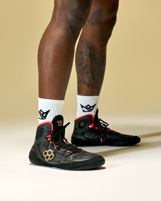 RUDIS JB-UltraLITE Adult Wrestling Shoes - ALLISEEISGOLD