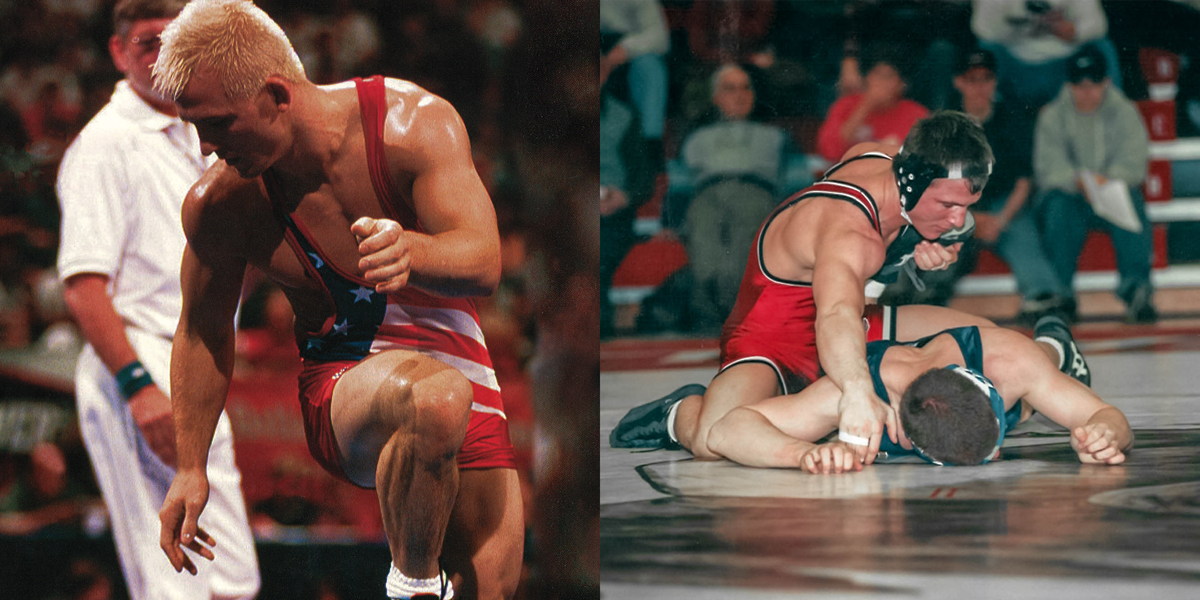 Cary Kolat wrestling images from past