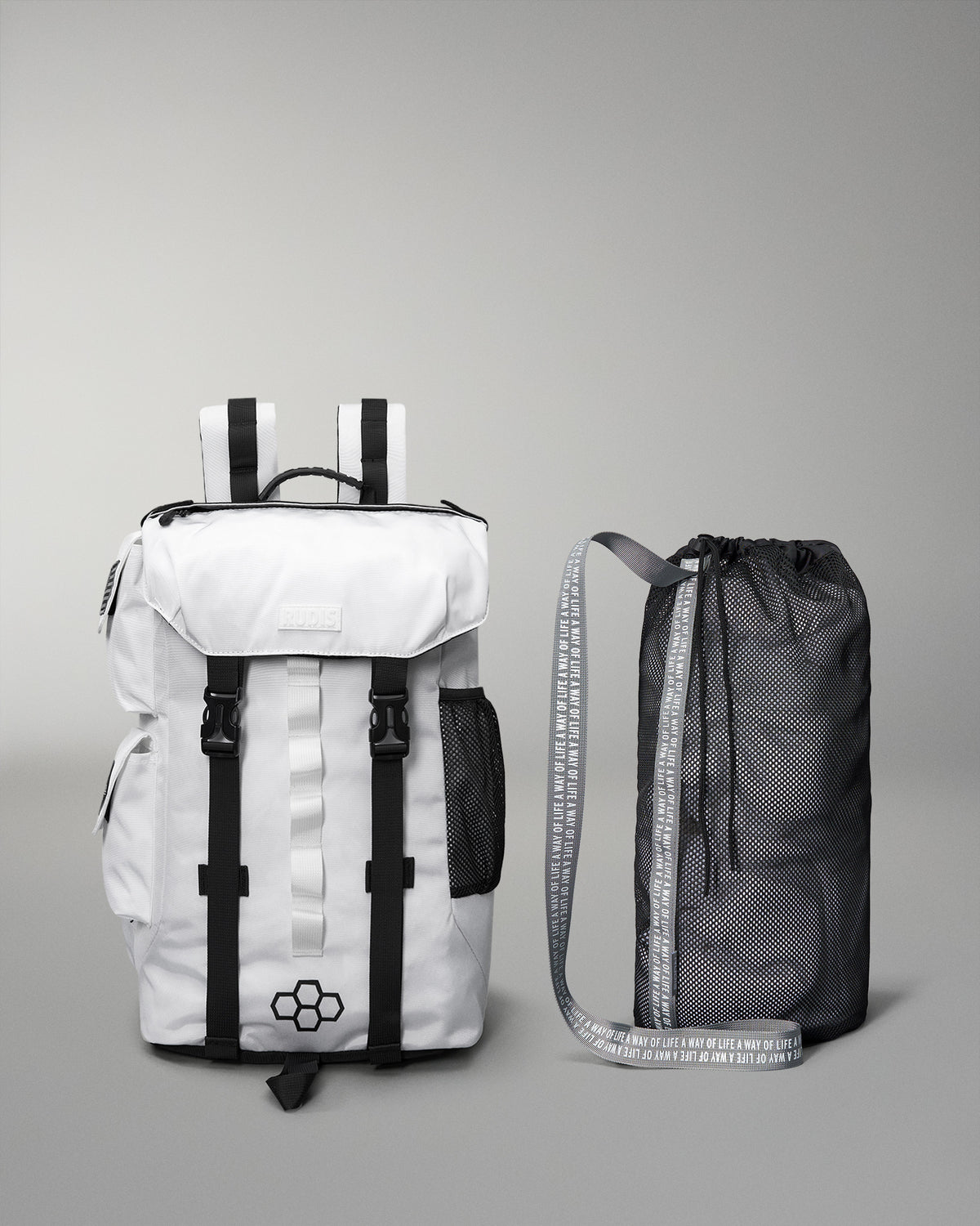 RUDIS 4082 Sac à dos de randonnée - Blanc