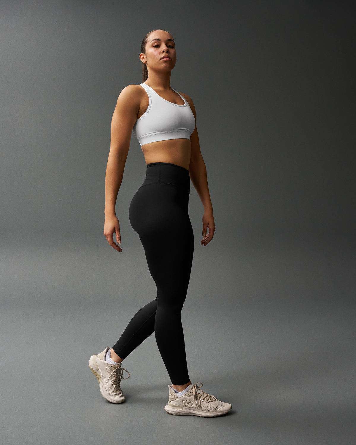 RUDIS Essential Hex Women's Aerlux Sports Bra - White