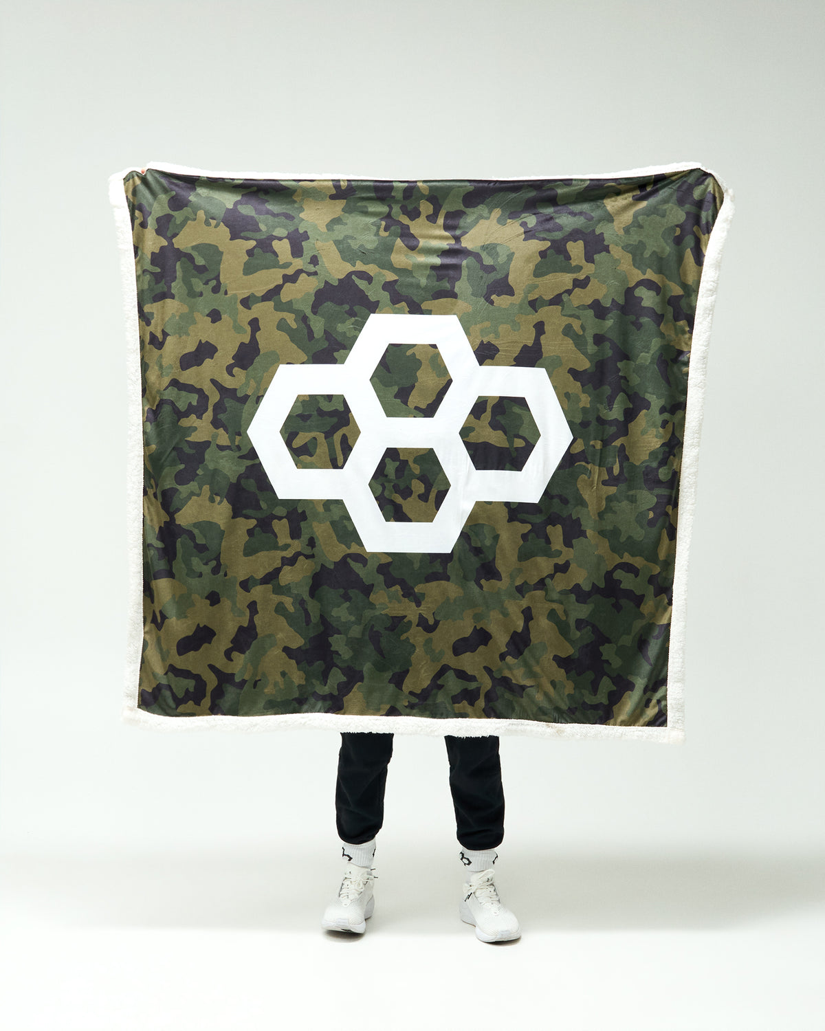 Hex Sherpa Blanket