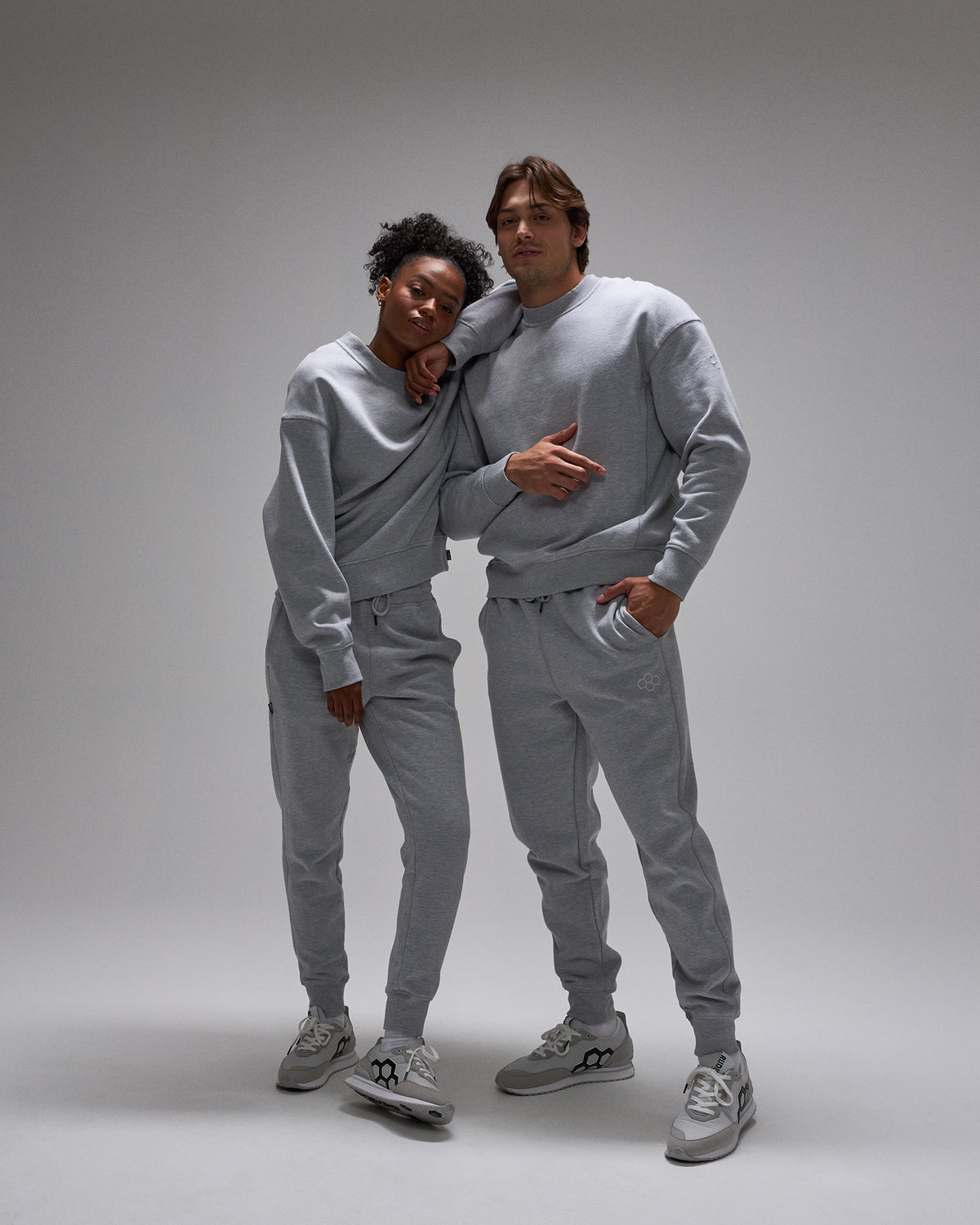 RUDIS Titan Heavyweight Crewneck - Athletic Gray