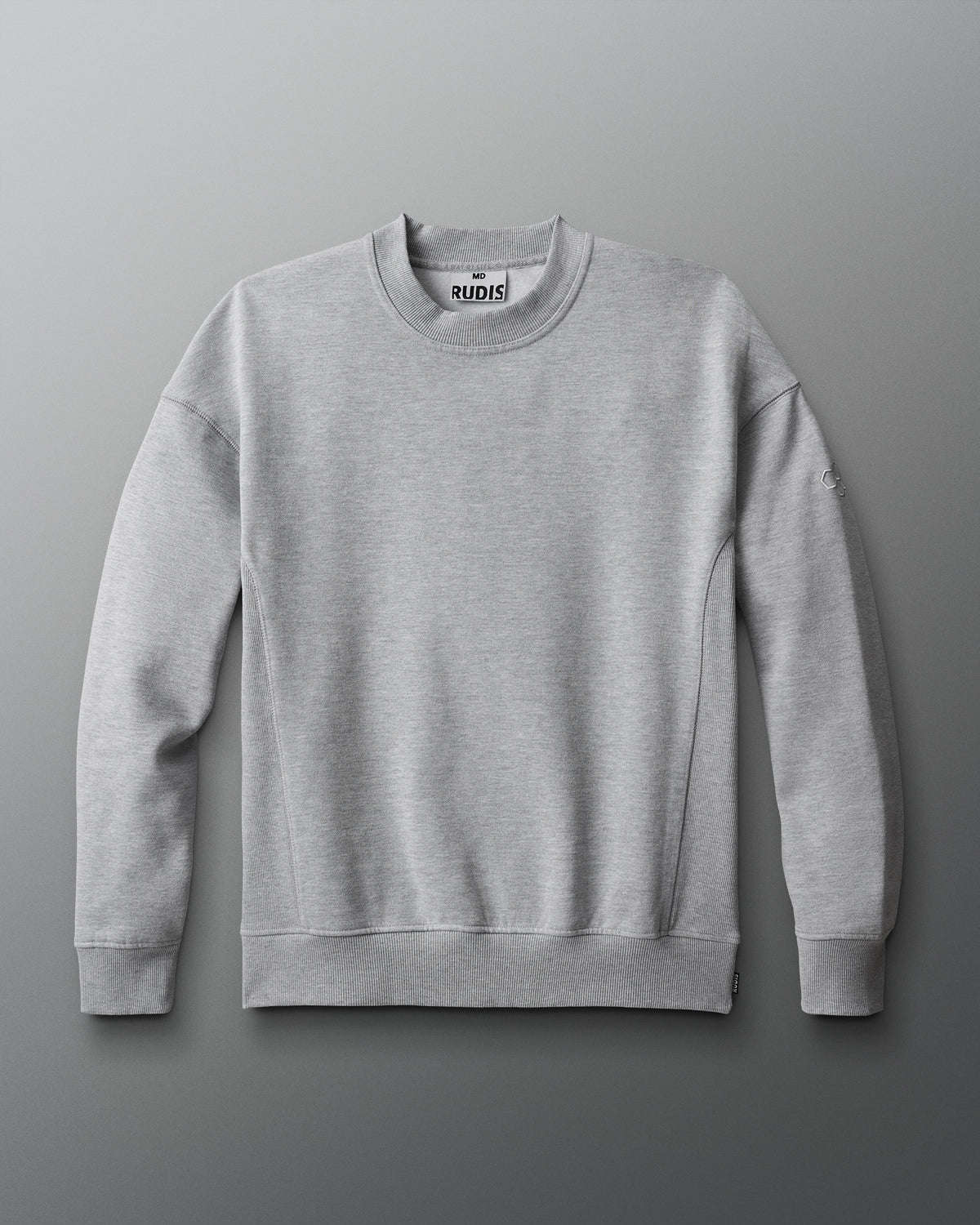 RUDIS Titan Heavyweight Crewneck - Athletic Gray
