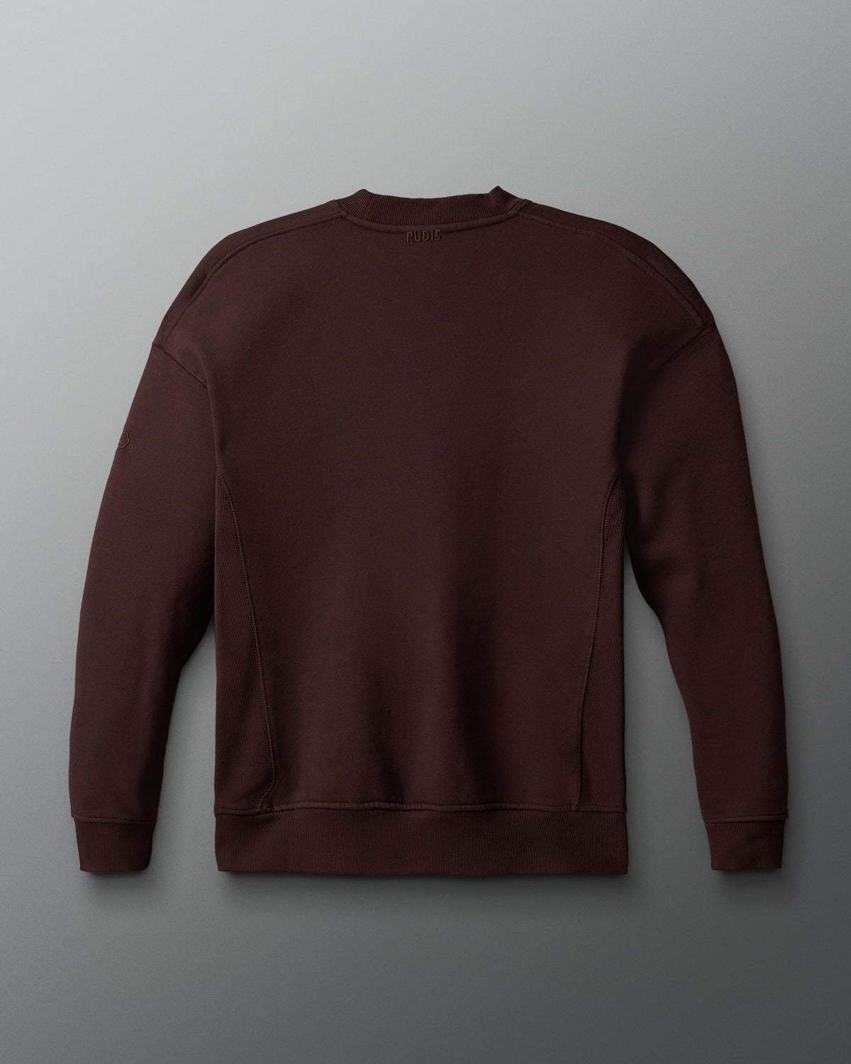 RUDIS Titan Heavyweight Fleece Crewneck - Ground Coffee