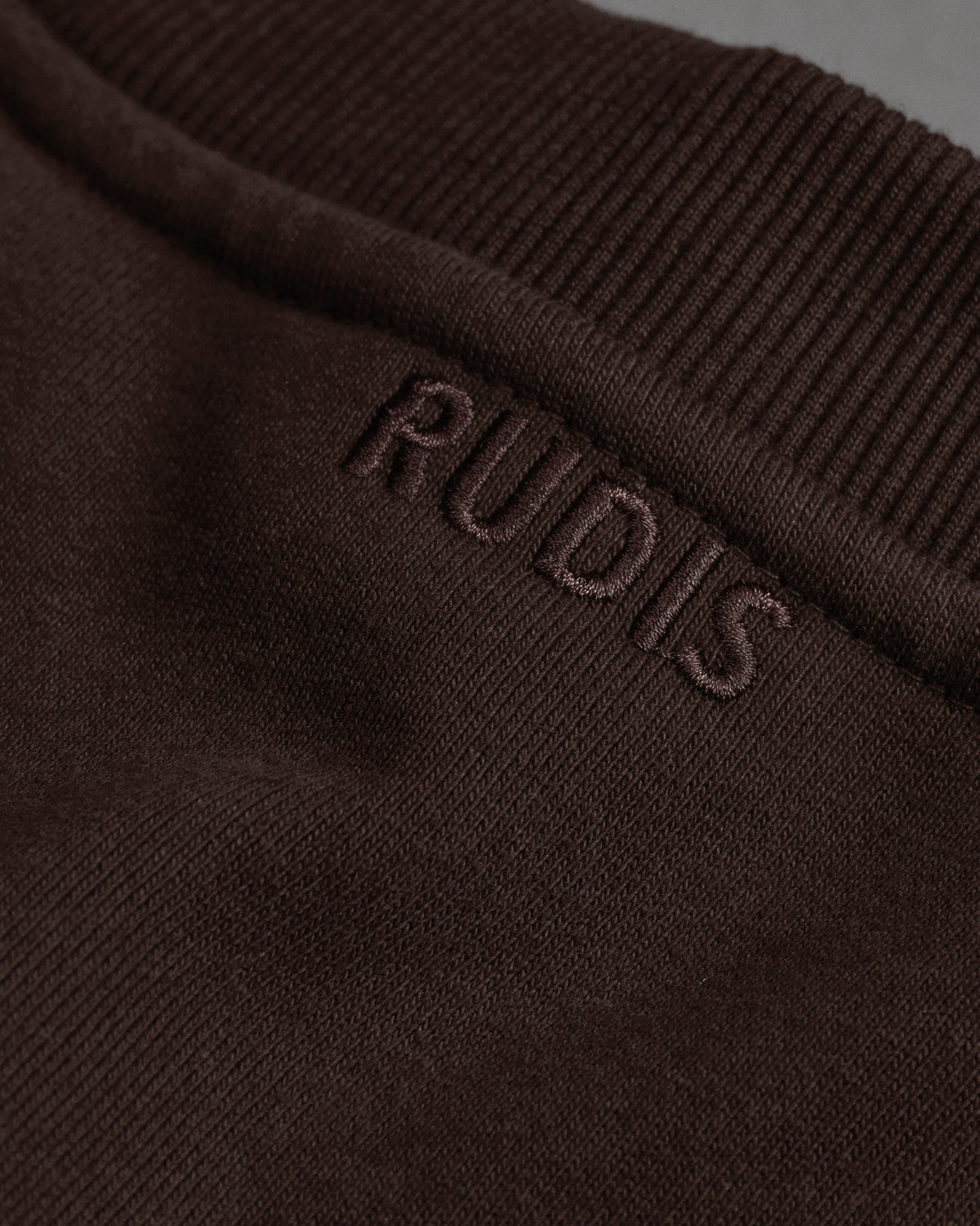 RUDIS Titan Heavyweight Fleece Crewneck - Ground Coffee
