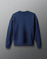 Blue sweatshirt on a gray background