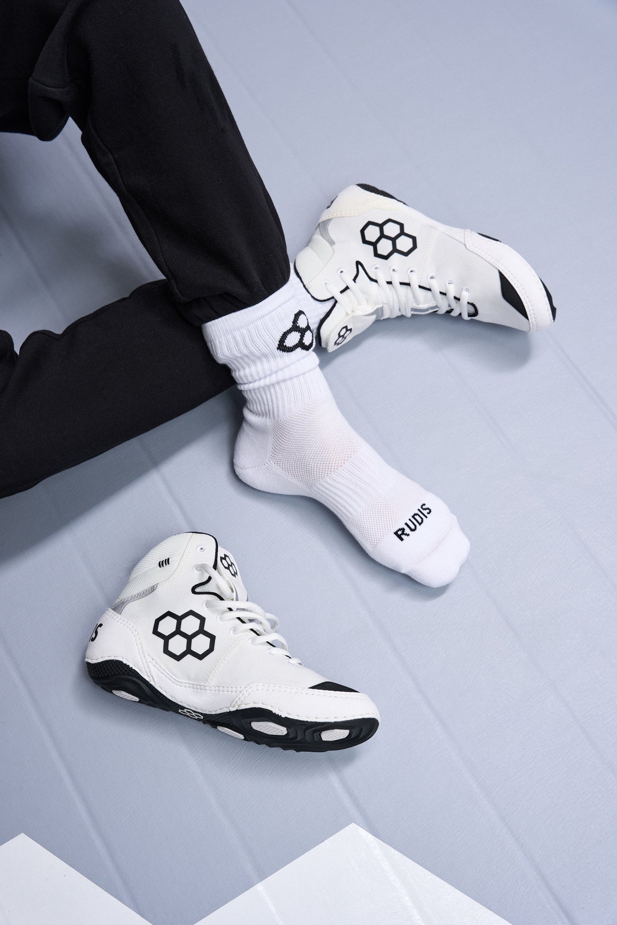 RUDIS Wrestling Cushion Crew Socks