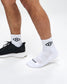 RUDIS Essential Hex Cushion Half Crew Socks