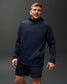 RUDIS COOL-FEEL Scuba Hoodie - Navy
