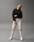 Sweat à capuche court cintré pour femme RUDIS