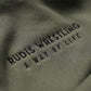 Sweat à capuche court cintré pour femme RUDIS