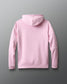 Pink hoodie on a gray background
