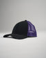 RUDIS Embroidered Wrestling Trucker Hat - Black/Purple