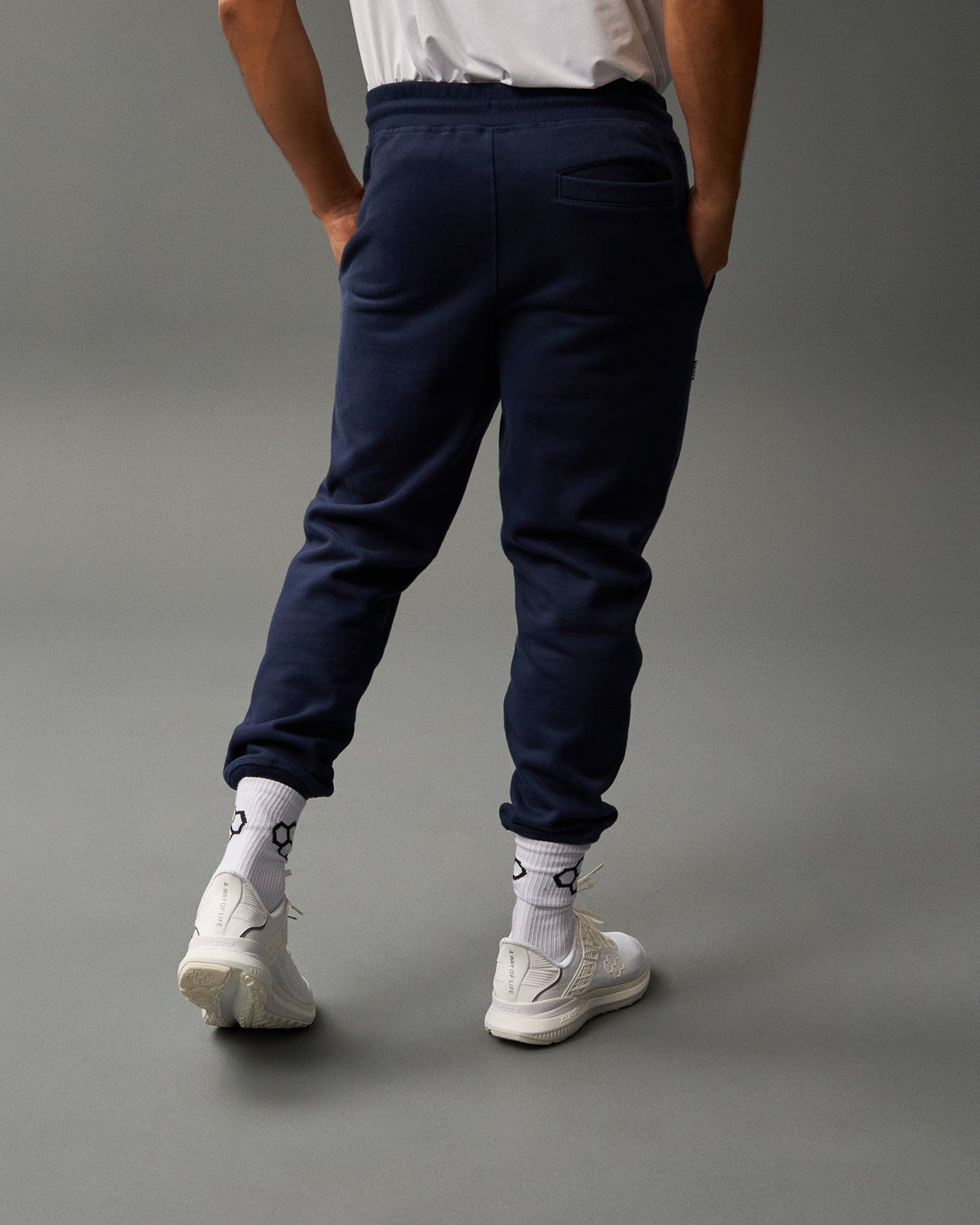 RUDIS Titan Heavyweight Jogger - Navy