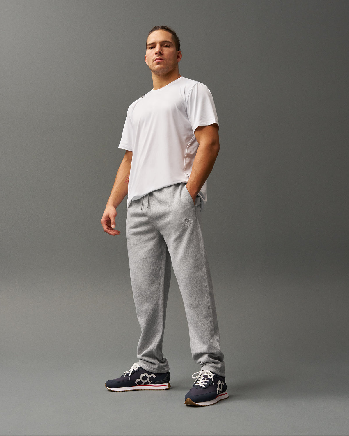RUDIS Open Hem Comfort Fleece Sweatpants
