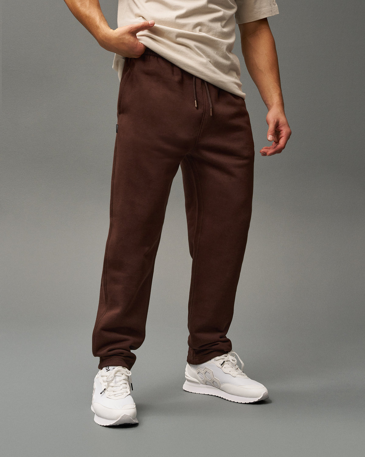 RUDIS Open Hem Comfort Fleece Sweatpants