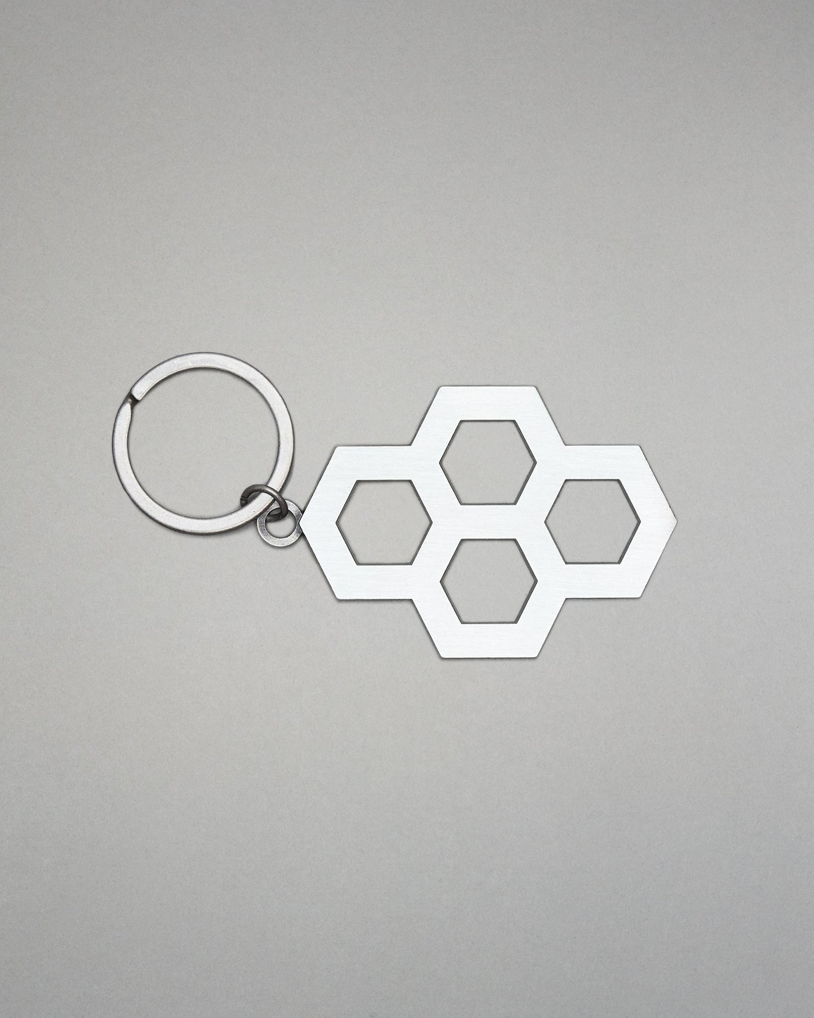 RUDIS Hex Diecut Keychain