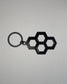 RUDIS Hex Diecut Keychain