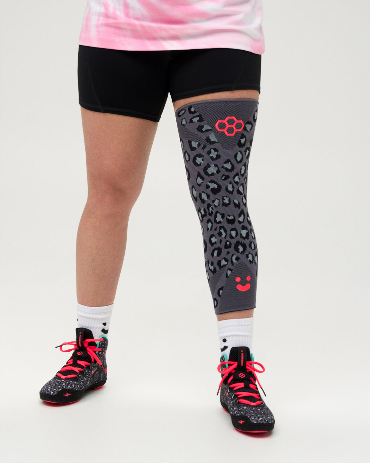 RUDIS Elite Speed Knee Sleeve - Black Leopard