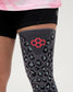 RUDIS Elite Speed Knee Sleeve - Black Leopard