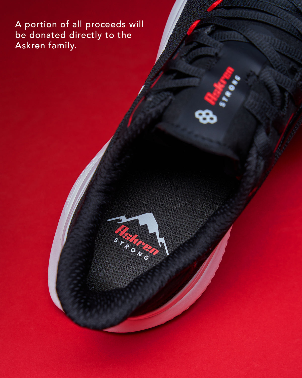 RUDIS Journey Knit Adult Training Shoes - Ben Askren Red