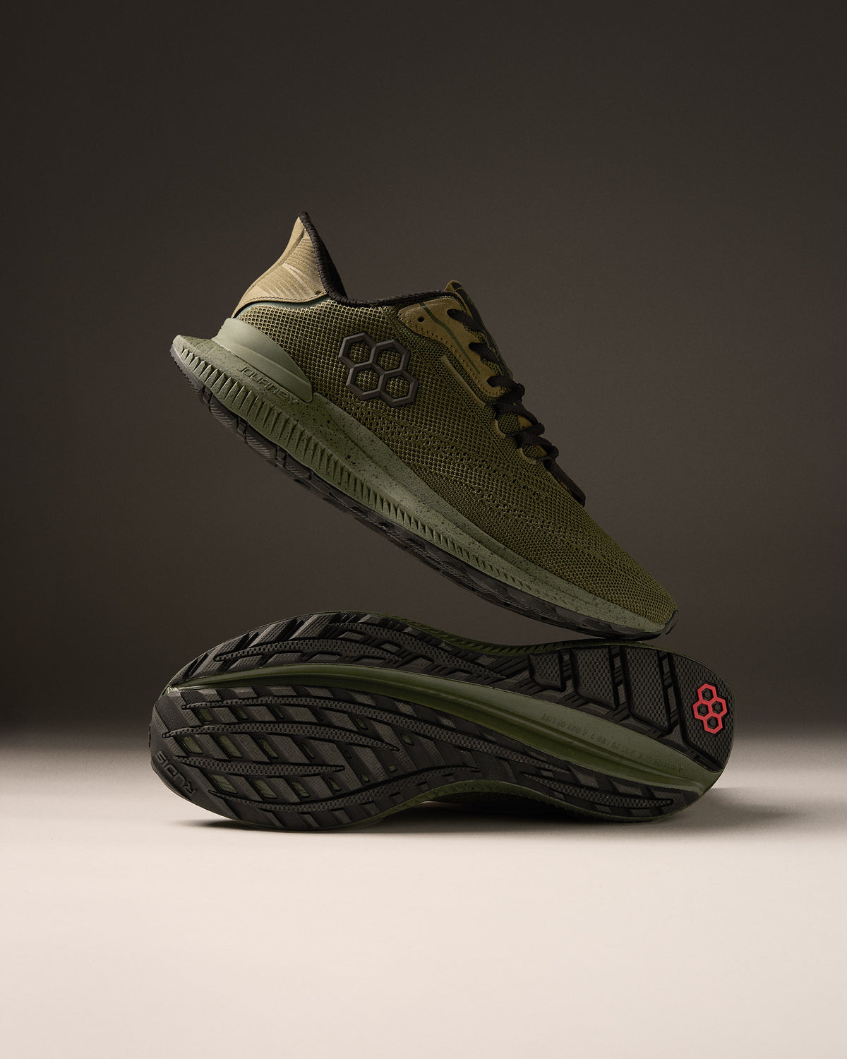RUDIS Journey Knit Adult Training Shoes - Ranger Green