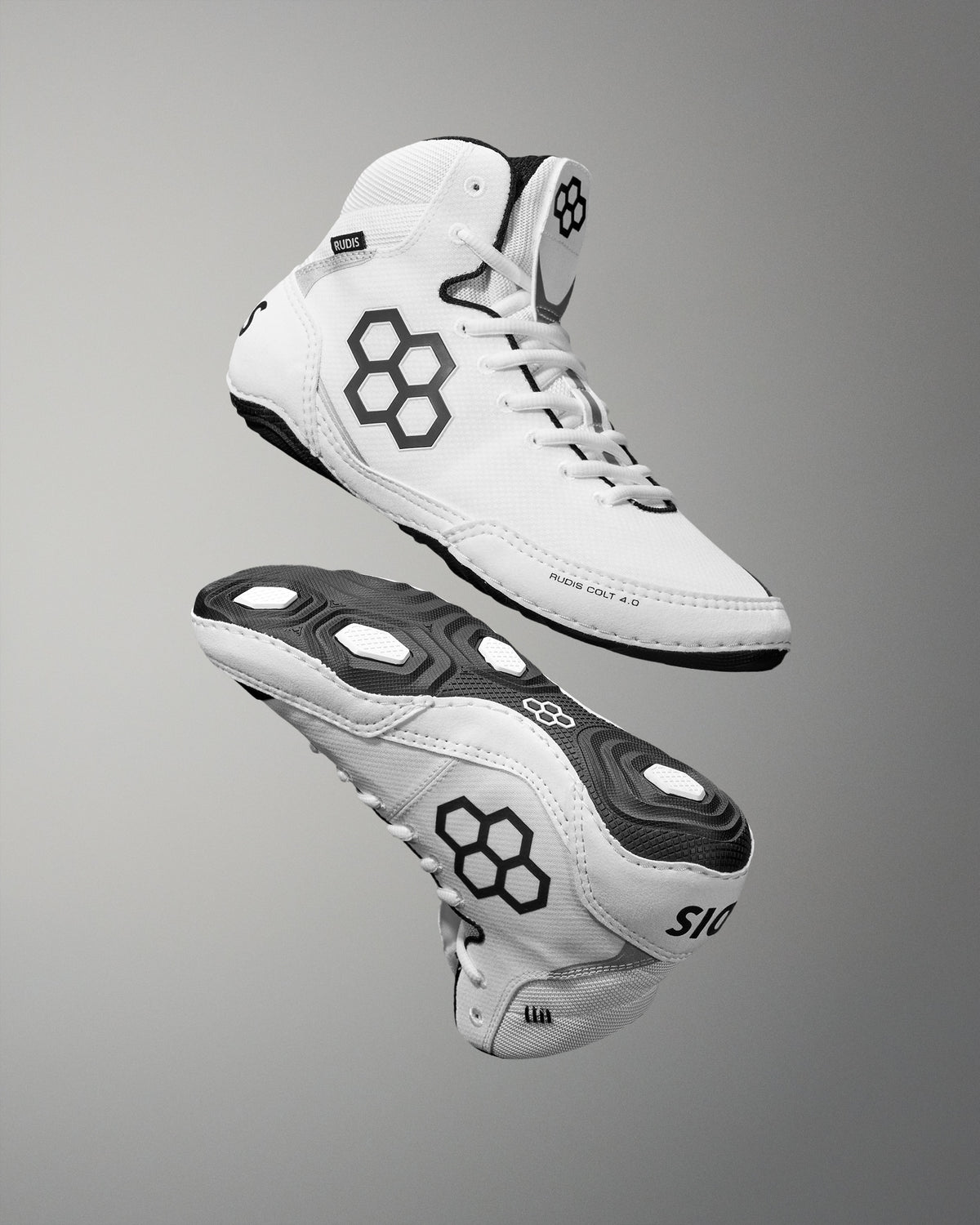 Colt 4.0 wrestling shoes by RUDIS Ghost Division colorway, lightweight and durable wrestling shoes built for performance, comfort and all levels
