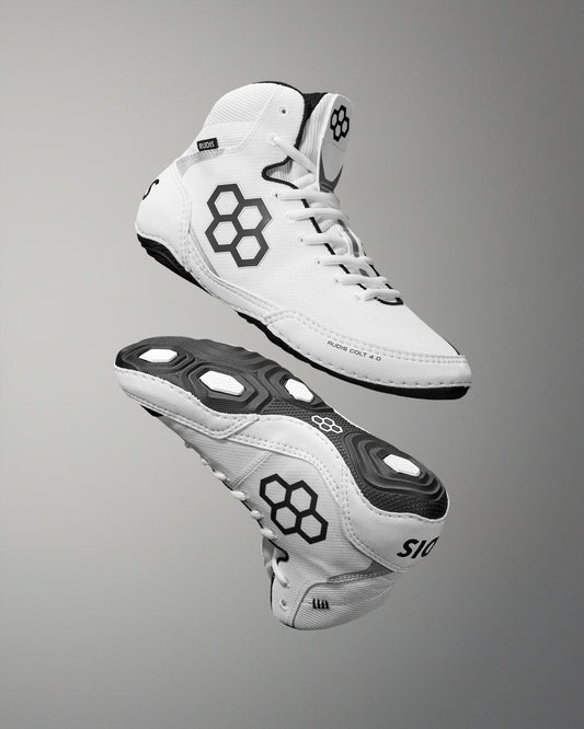 Colt 4.0 wrestling shoes by RUDIS Ghost Division colorway, lightweight and durable wrestling shoes built for performance, comfort and all levels