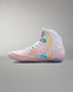 Colorful Wrestling shoe on a gray background