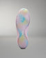 Colorful Wrestling shoe sole with a brand logo on a gray background