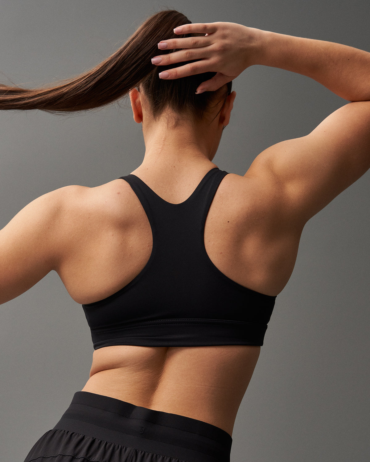RUDIS Impact Padded Sports Bra - Black