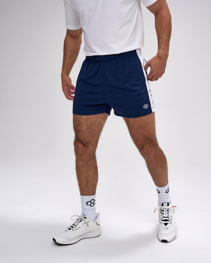 Short en maille à panneaux haut de gamme RUDIS 3"