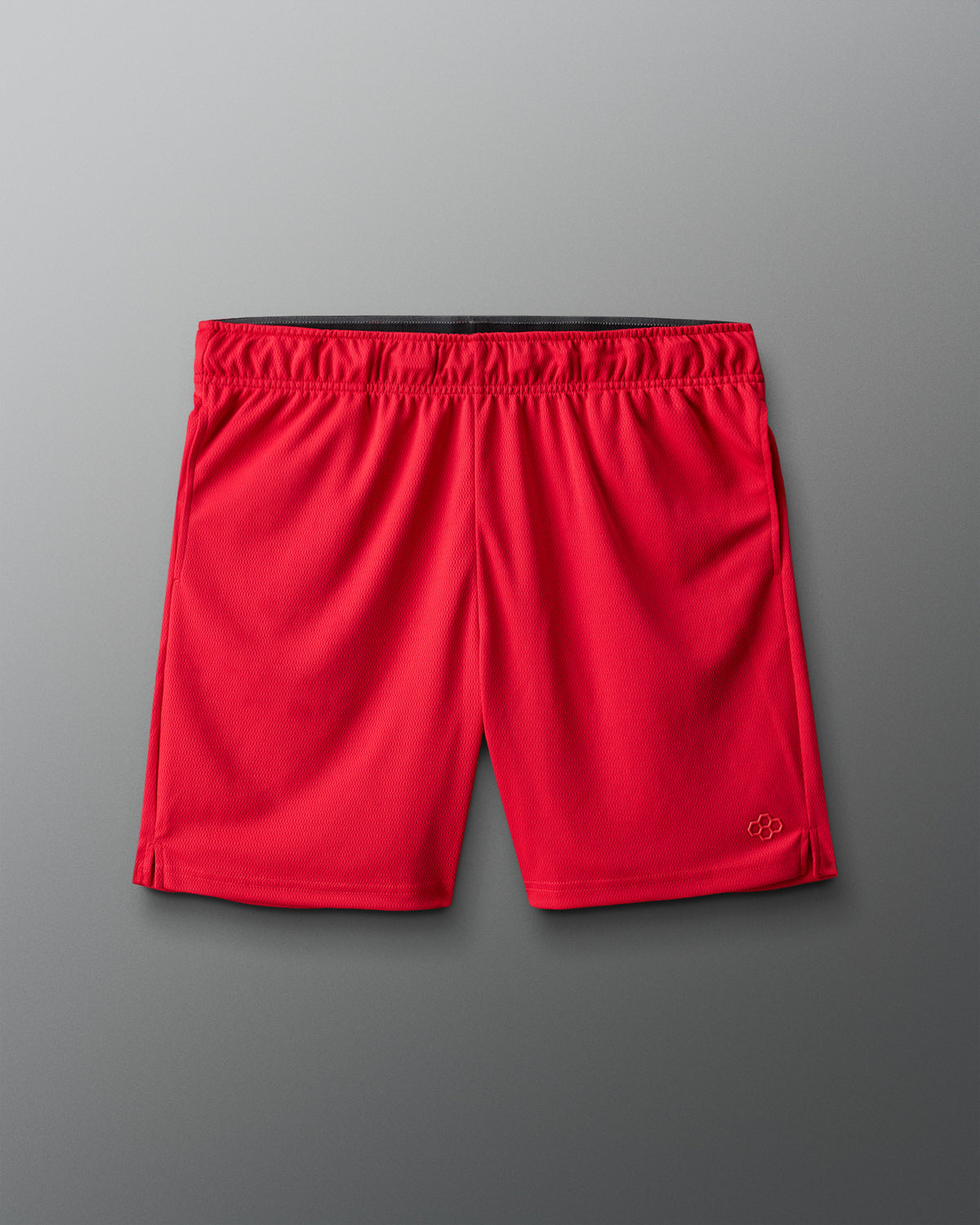 RUDIS 7" Mesh Shorts - Red
