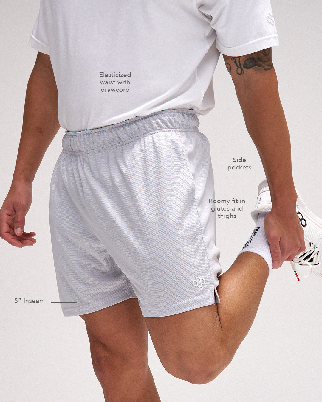RUDIS 5" Mesh Shorts