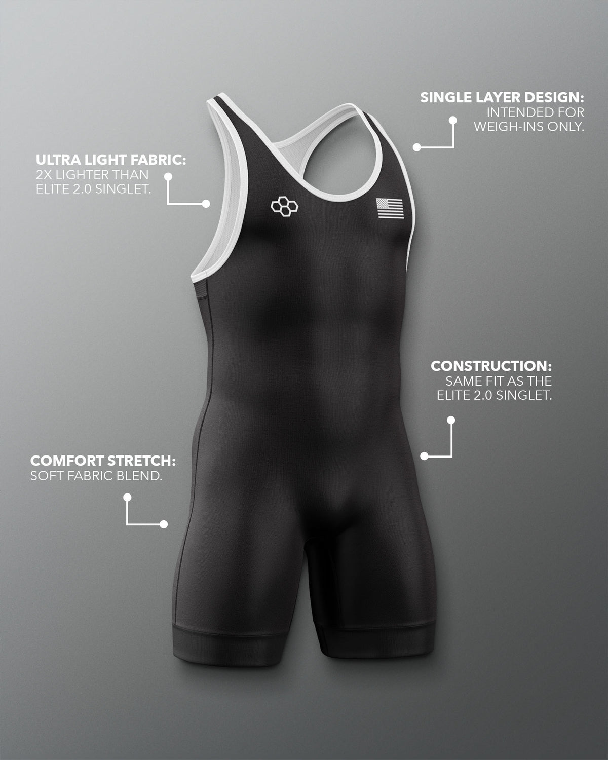Maillot de pesée RUDIS Flag