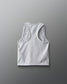 COOL-FEEL Women's Crop Tank Top - Lunar Gray